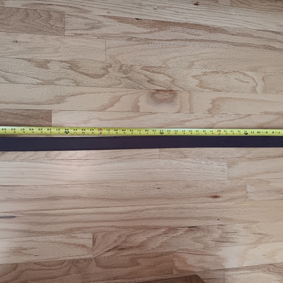 Boston Leather Mens Leather 42 Waist. 1 3/4 Wide. Total Including Buckle 47 Inch - Picture 5 of 10